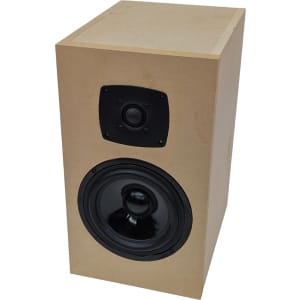 the 88.1 speaker kit assembled in flat pack
