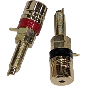 Gold big posts pairs