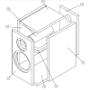 CAD drawing of mandolin speaker kit