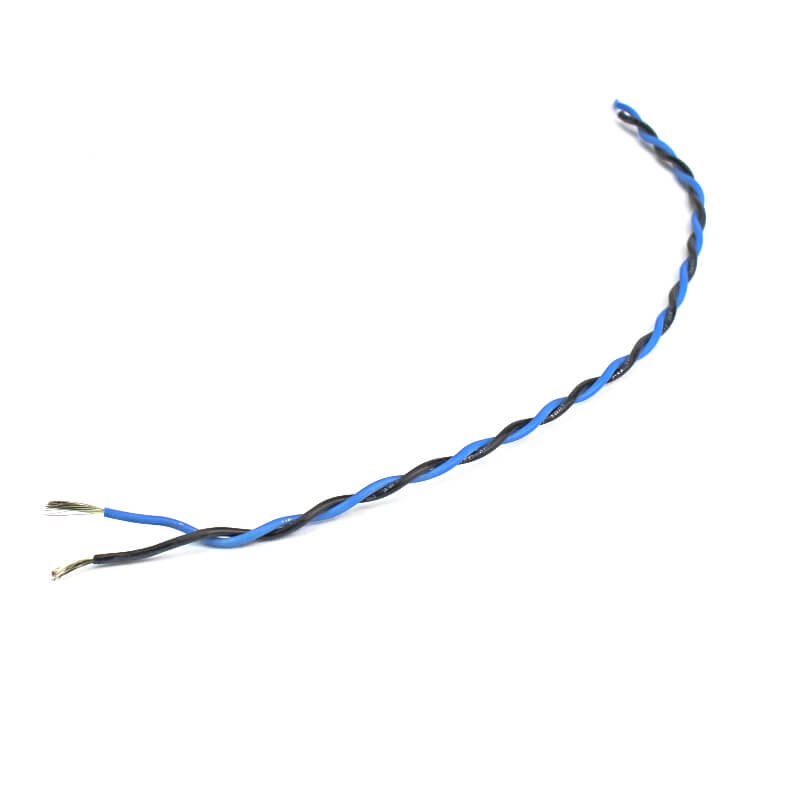 Blue Twisted Pair 16 guage Stranded Hookup Wire